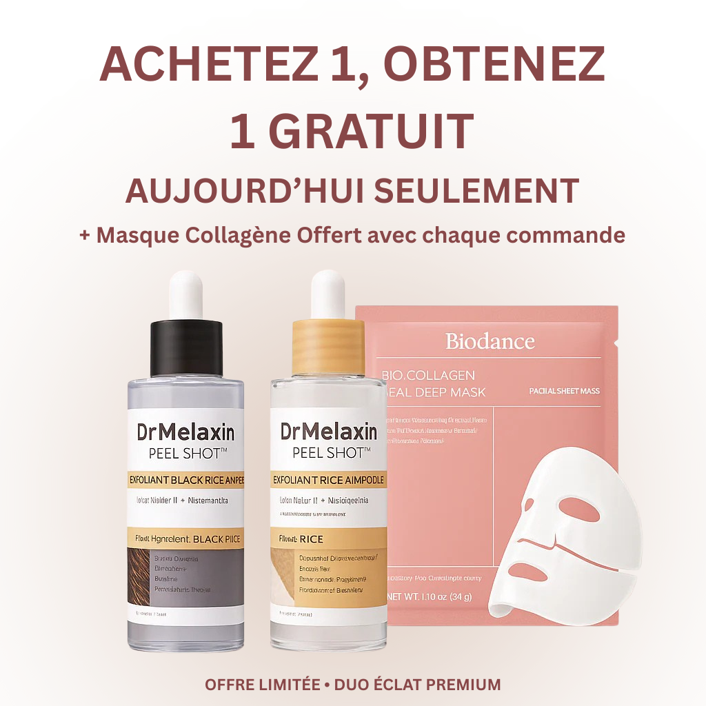 Dr.Melaxin - Sérum éclatant exfoliant au riz