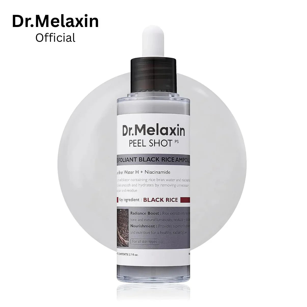 Dr.Melaxin - Sérum éclatant exfoliant au riz