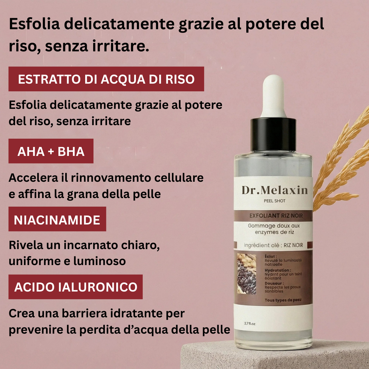 Peel Shot coreano – Libera i pori, leviga la pelle e ravviva la luminosità