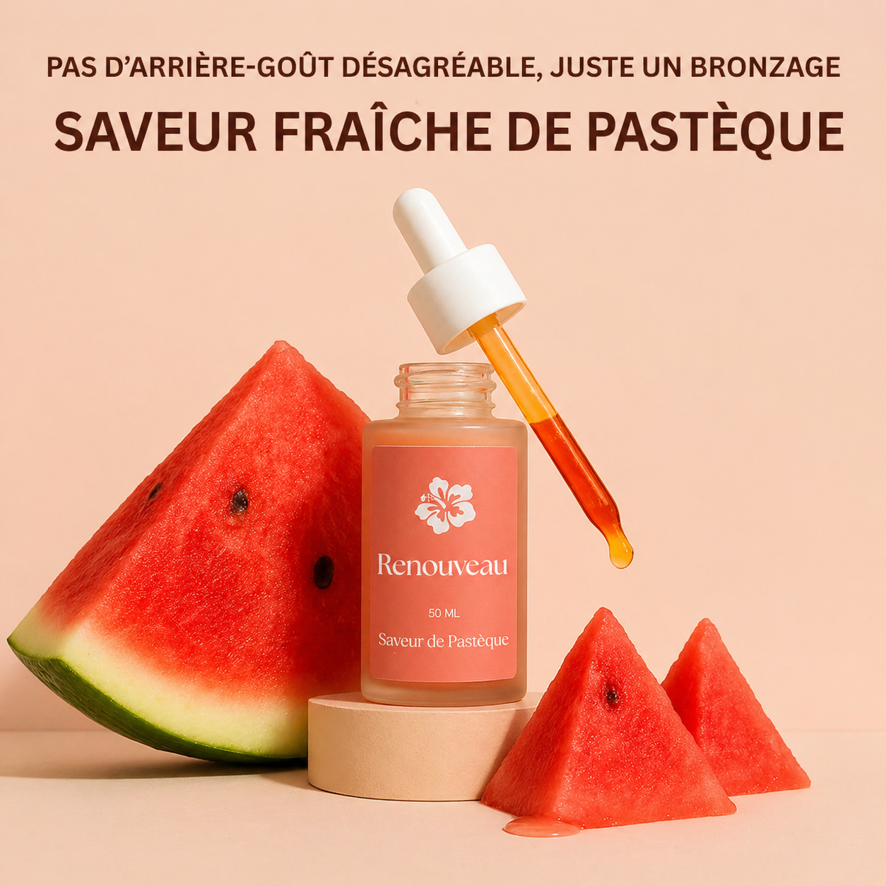 Renouveau Gouttes autobronzantes – L’éclat à boire