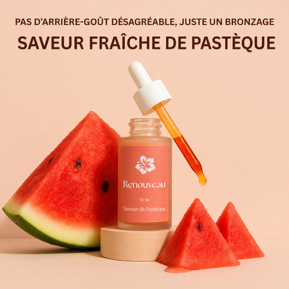 Renouveau Gouttes autobronzantes – L’éclat à boire