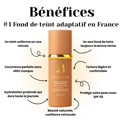 Renouveau - Fond de teint adaptatif